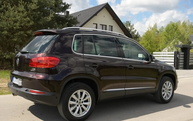 Volkswagen Tiguan cena 59900 przebieg: 182000, rok produkcji 2013 z Lubomierz małe 704
